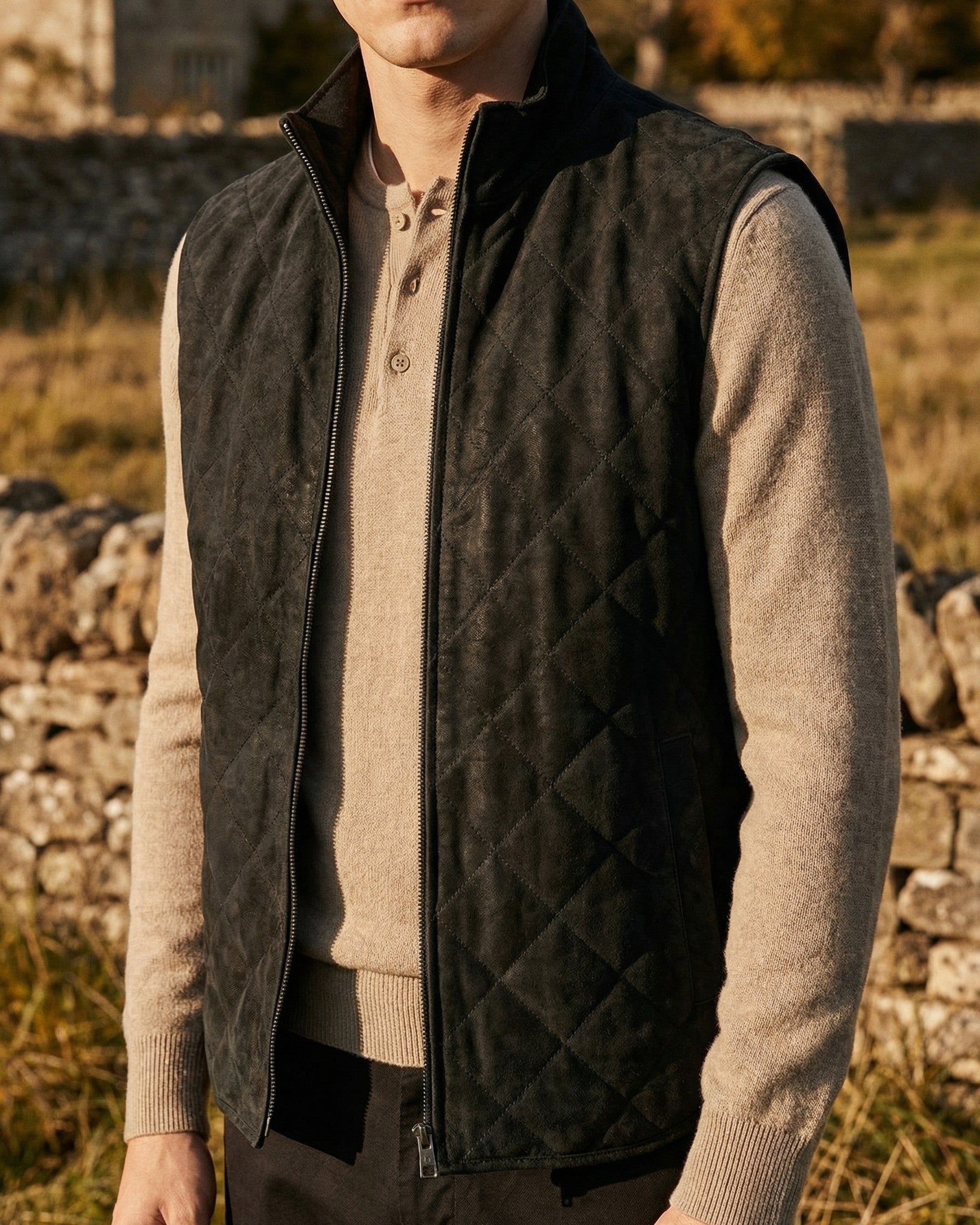 MAISON VALÉRIE | Gilet matelassé pour hommes