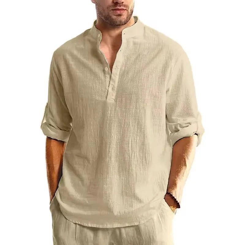 MAISON VALÉRIE | Chemise d'été en lin pour homme
