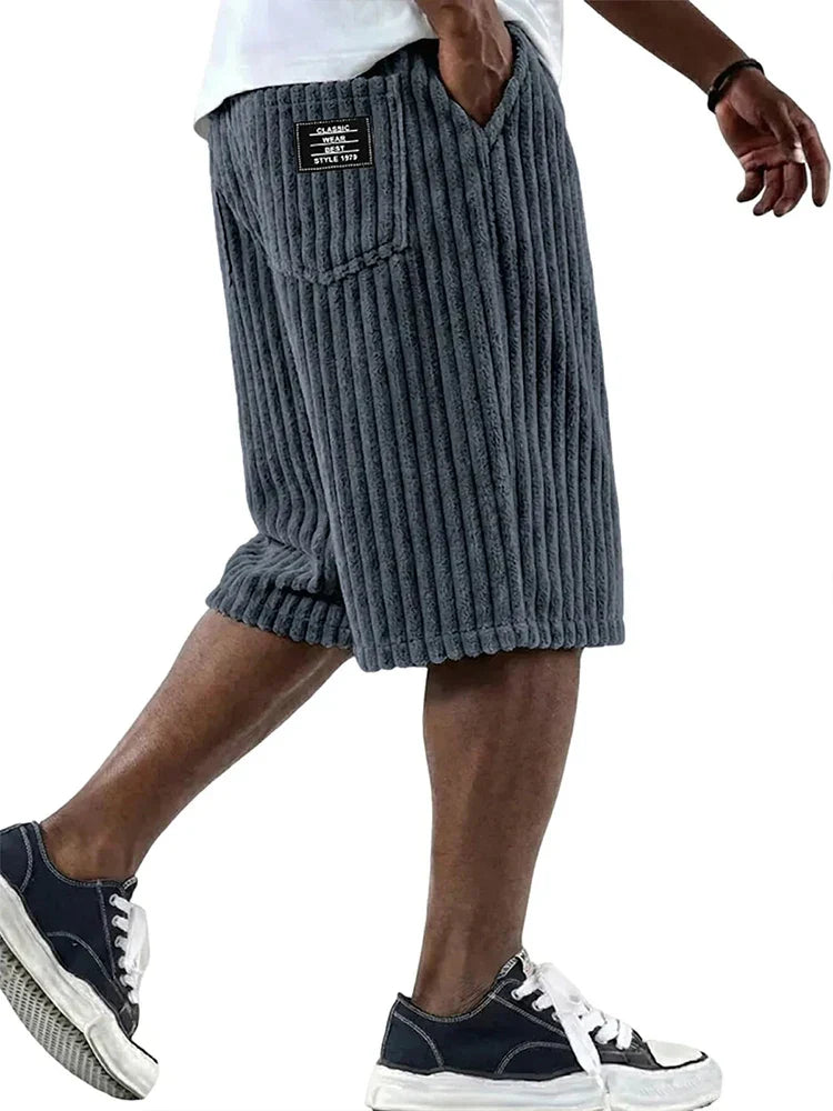 MAISON VALÉRIE | Shorts texturés pour hommes