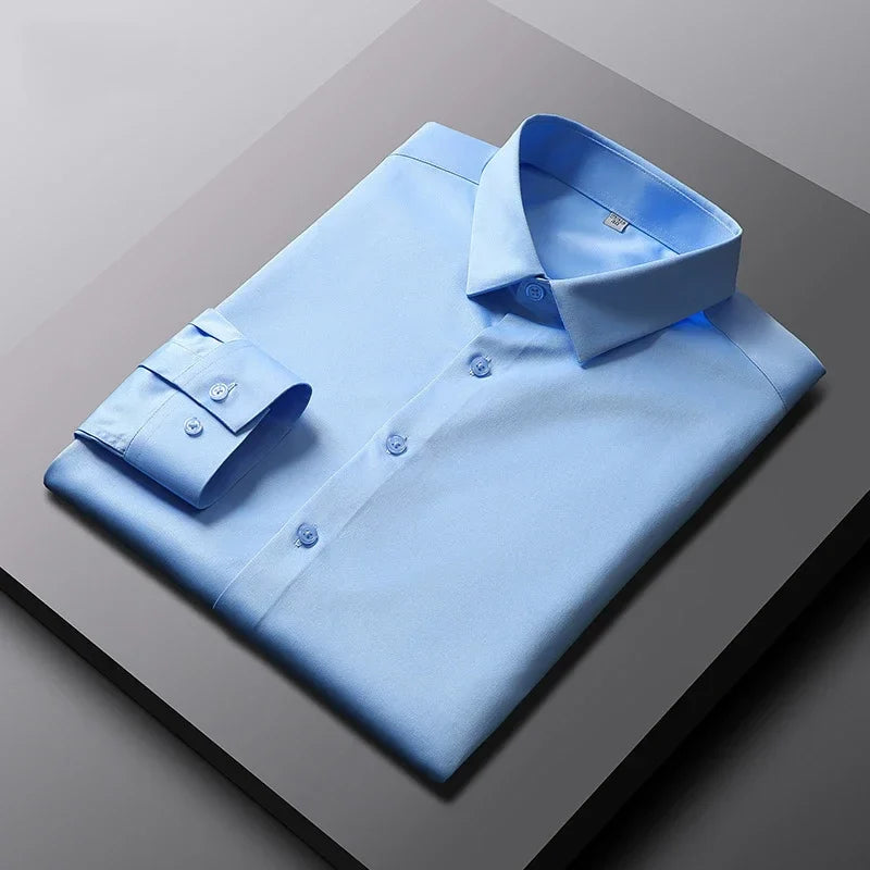 MAISON VALÉRIE | Chemise formelle à manches longues pour hommes