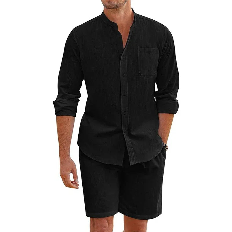 MAISON VALÉRIE | Ensemble d'été classique pour hommes