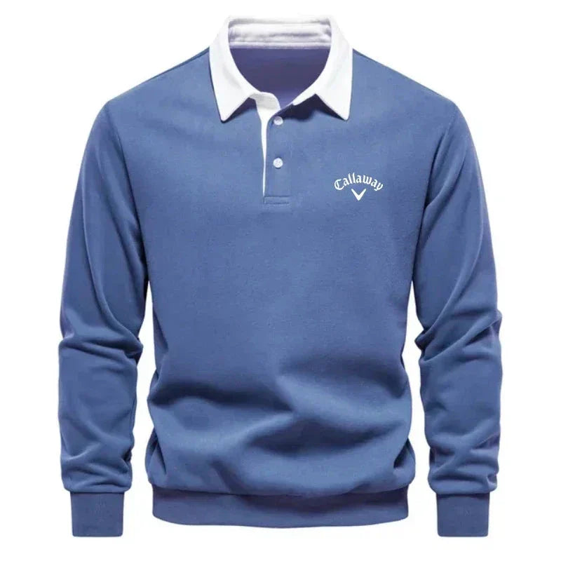 Pull polo avec des contrastes raffinés