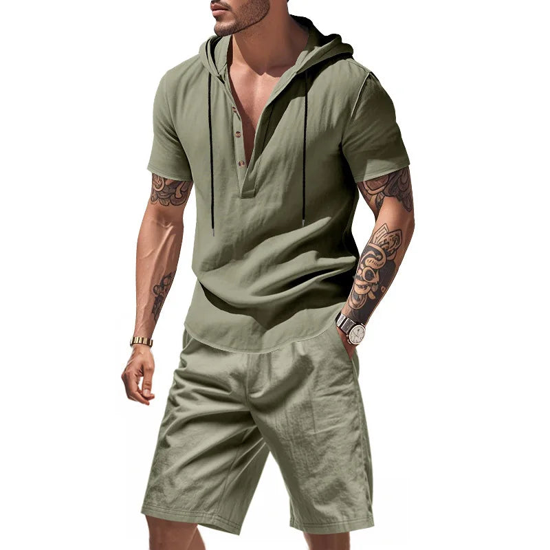 MAISON VALÉRIE | Ensemble d’été pour homme