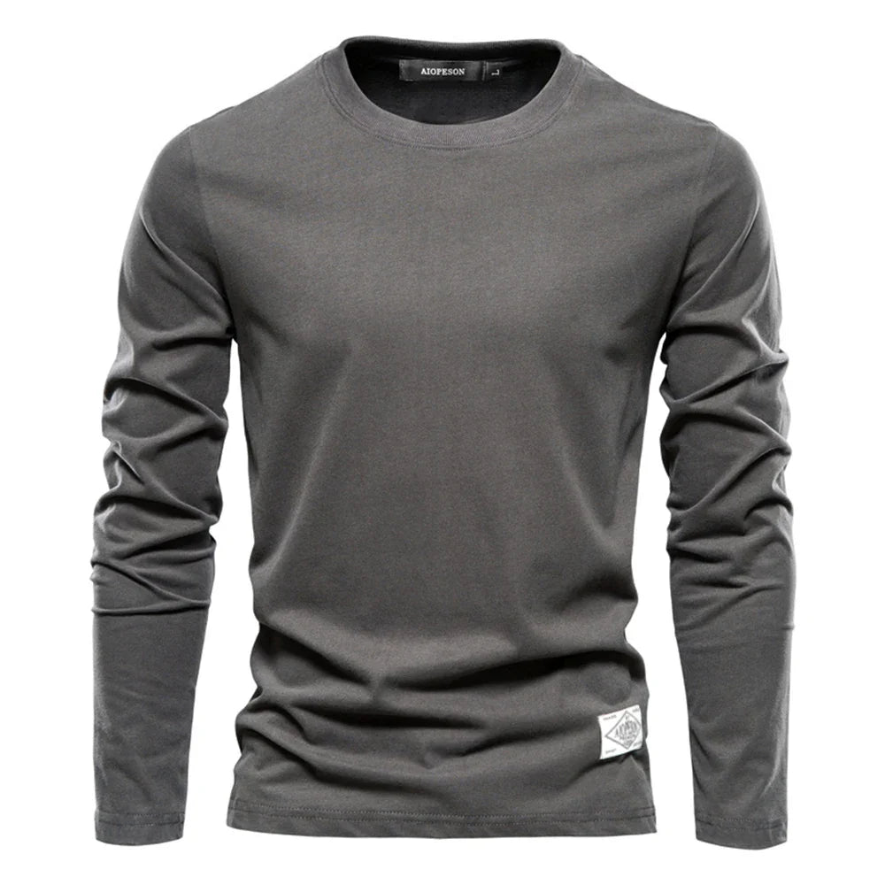 MAISON VALÉRIE | T-shirt élégant à manches longues pour hommes