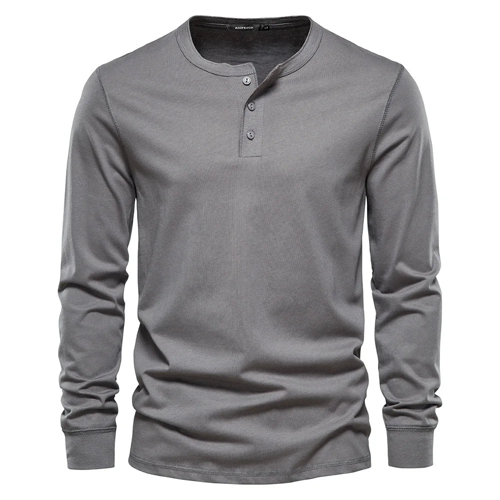 MAISON VALÉRIE | Chemise bouton longue pour homme