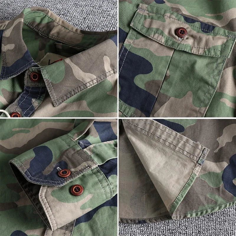 MAISON VALÉRIE | Veste camo pour hommes