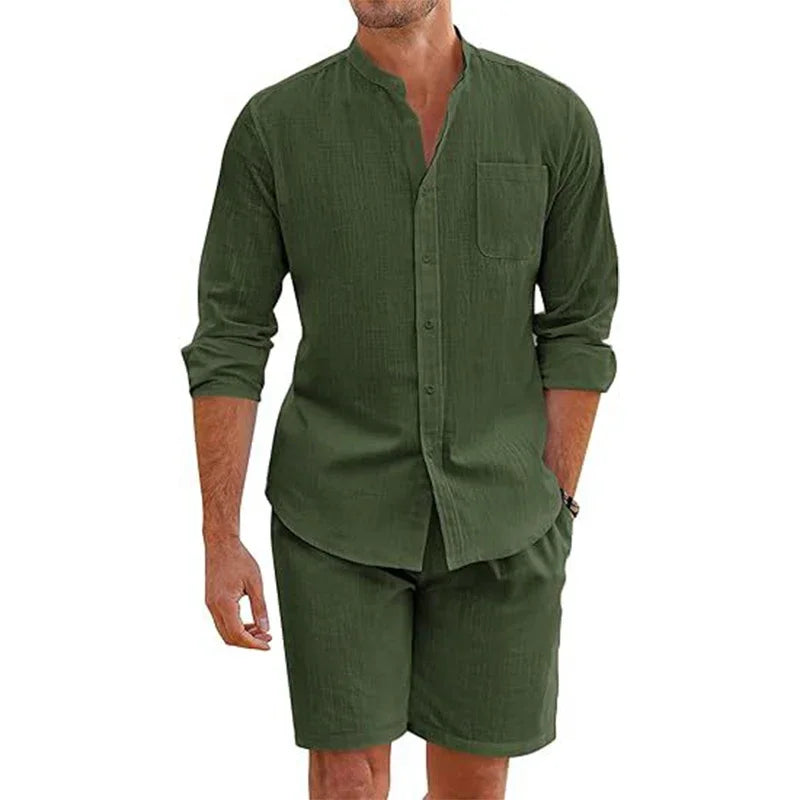 MAISON VALÉRIE | Ensemble d'été classique pour hommes