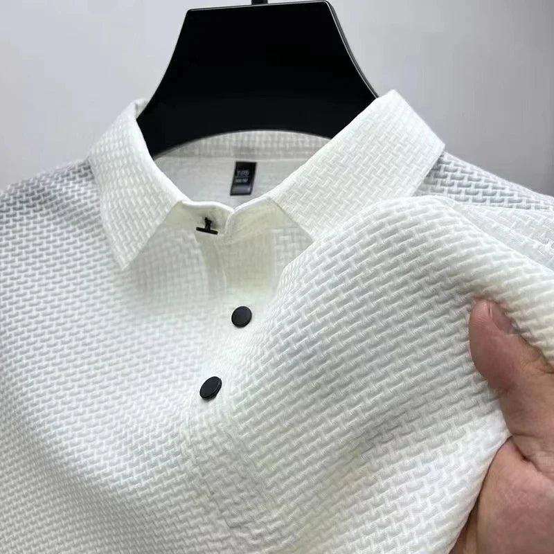 MAISON VALÉRIE | Polo structuré pour hommes