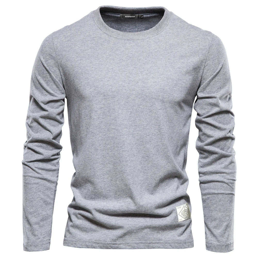 MAISON VALÉRIE | T-shirt élégant à manches longues pour hommes