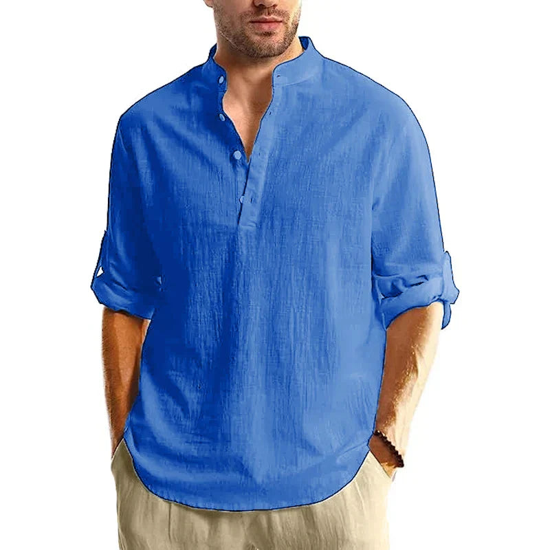 MAISON VALÉRIE | Chemise d'été en lin pour homme
