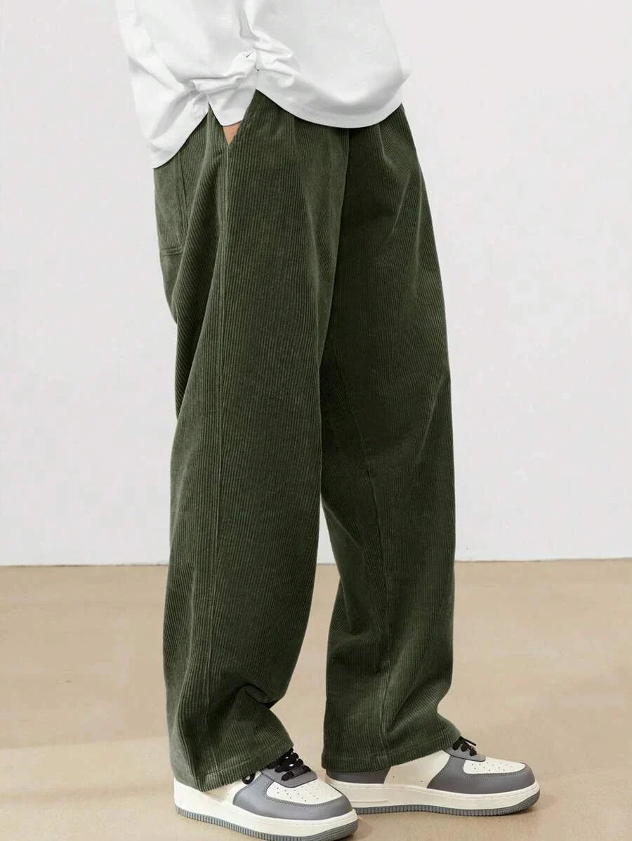 MAISON VALÉRIE | Pantalons en corduroy pour hommes