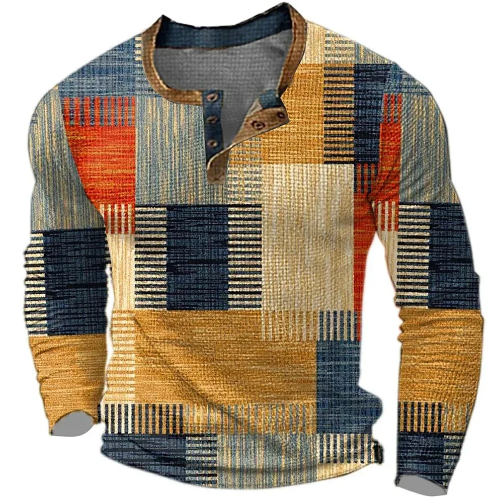 MAISON VALÉRIE | Chemise patchwork pour hommes