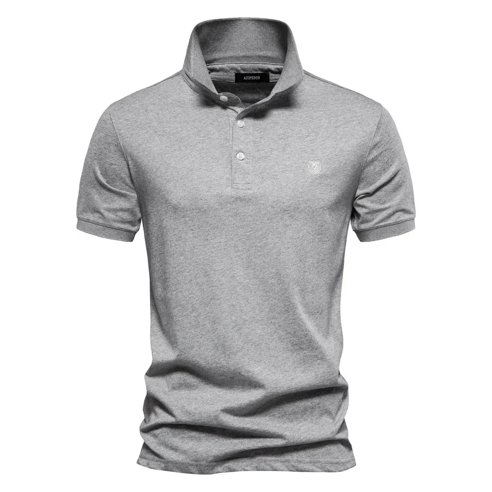 MAISON VALÉRIE | Polo formal brodé pour homme