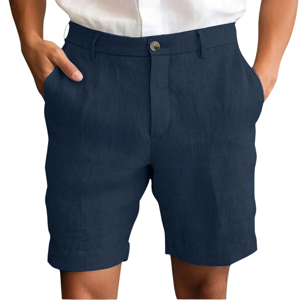 MAISON VALÉRIE | Short en lin pour hommes