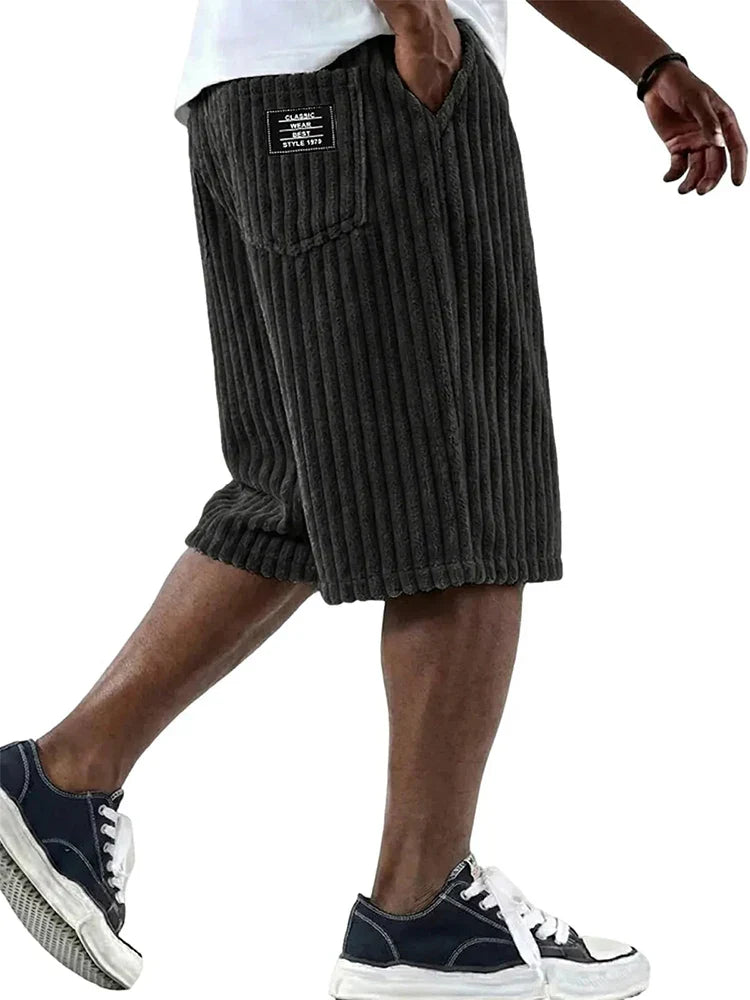 MAISON VALÉRIE | Shorts texturés pour hommes