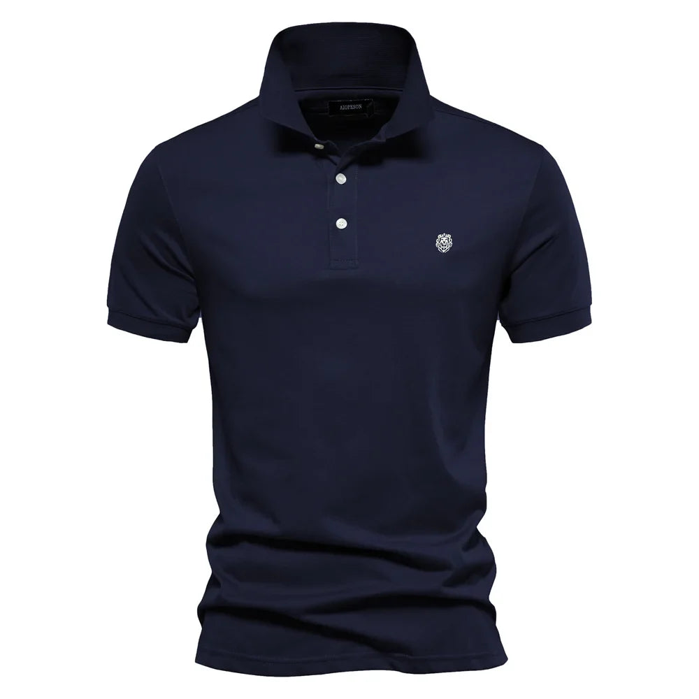 MAISON VALÉRIE | Polo formal brodé pour homme