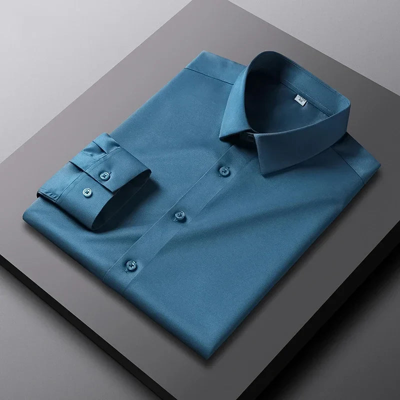 MAISON VALÉRIE | Chemise formelle à manches longues pour hommes