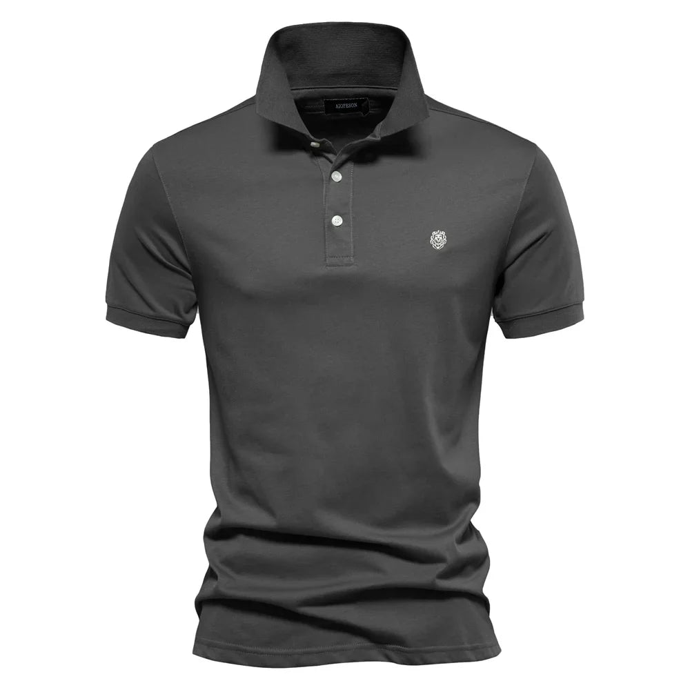 MAISON VALÉRIE | Polo formal brodé pour homme