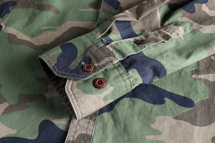 MAISON VALÉRIE | Veste camo pour hommes