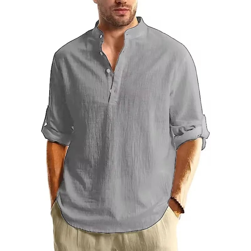MAISON VALÉRIE | Chemise d'été en lin pour homme