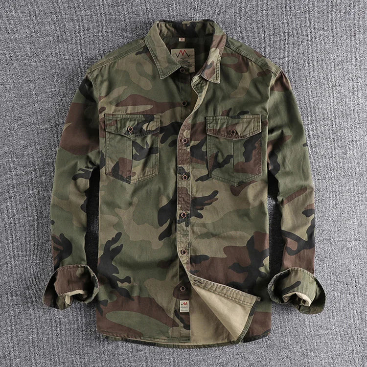 MAISON VALÉRIE | Veste camo pour hommes