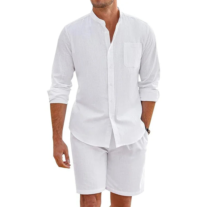 MAISON VALÉRIE | Ensemble d'été classique pour hommes