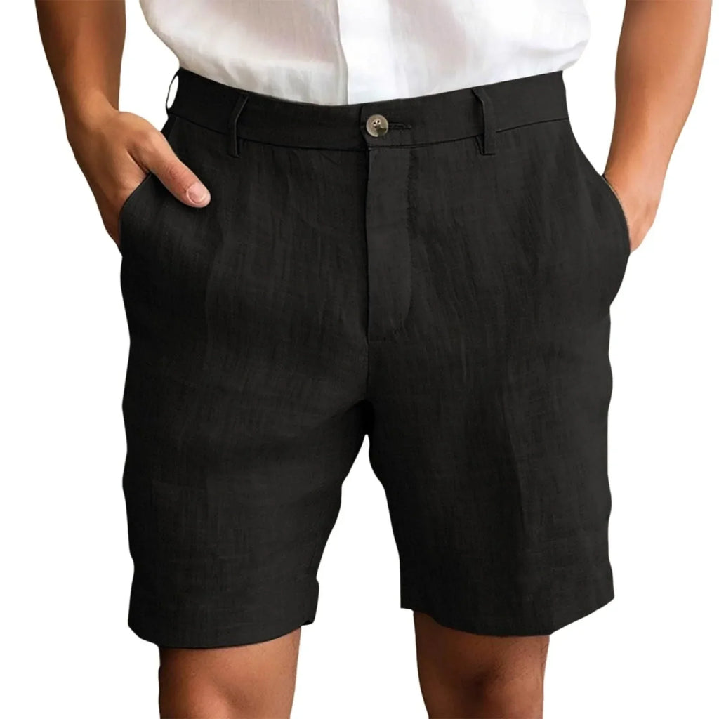 MAISON VALÉRIE | Short en lin pour hommes