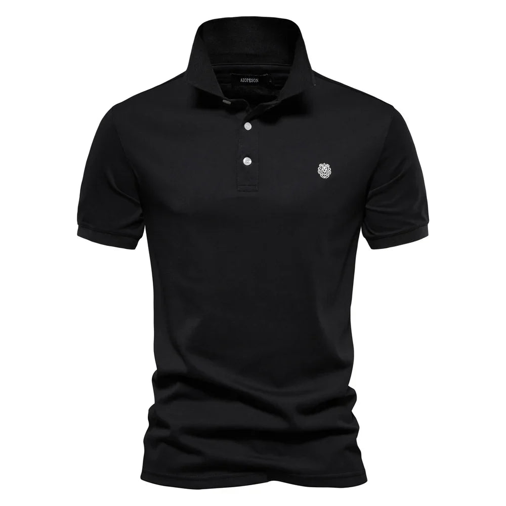 MAISON VALÉRIE | Polo formal brodé pour homme