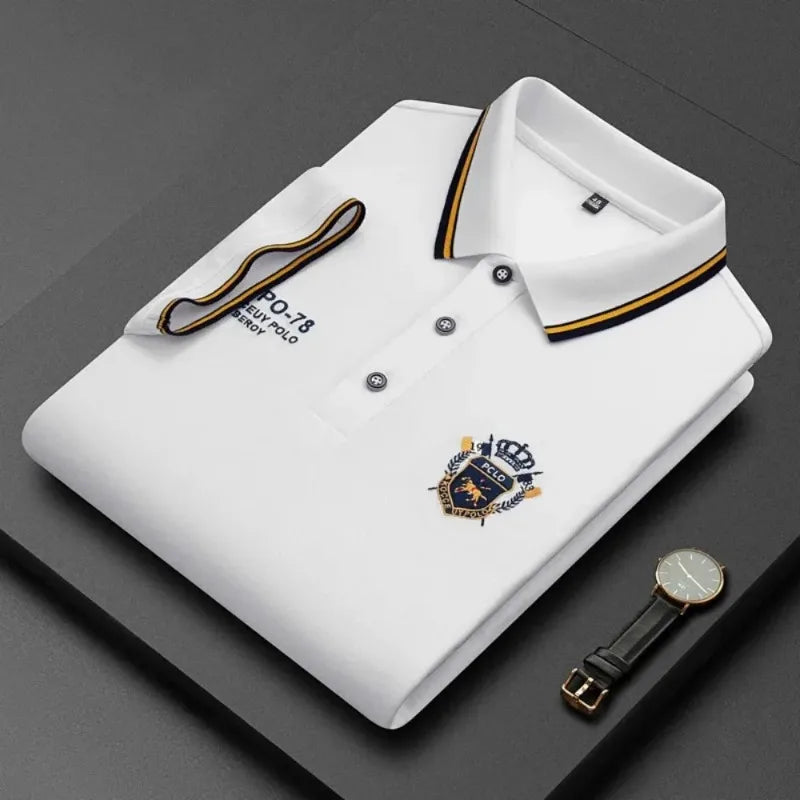 MAISON VALÉRIE | Polo formel classique pour hommes