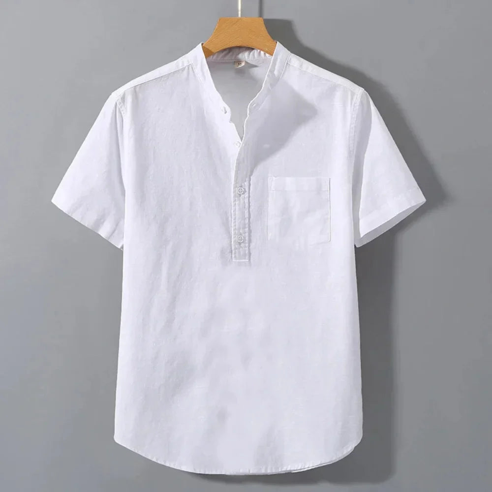 MAISON VALÉRIE | Chemise mao pour hommes