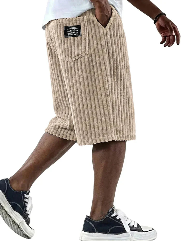 MAISON VALÉRIE | Shorts texturés pour hommes