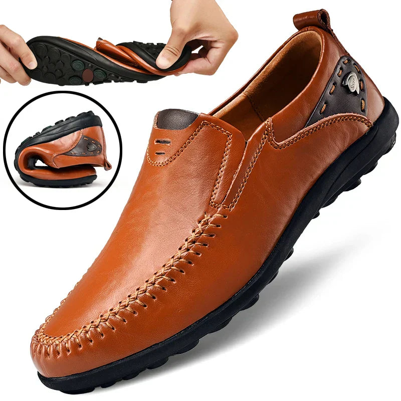 MAISON VALÉRIE | Chaussures mocassins élégants pour hommes