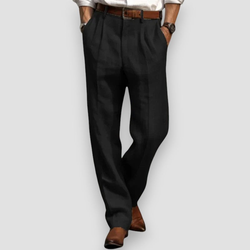 Léonard™ pantalon en lin classique