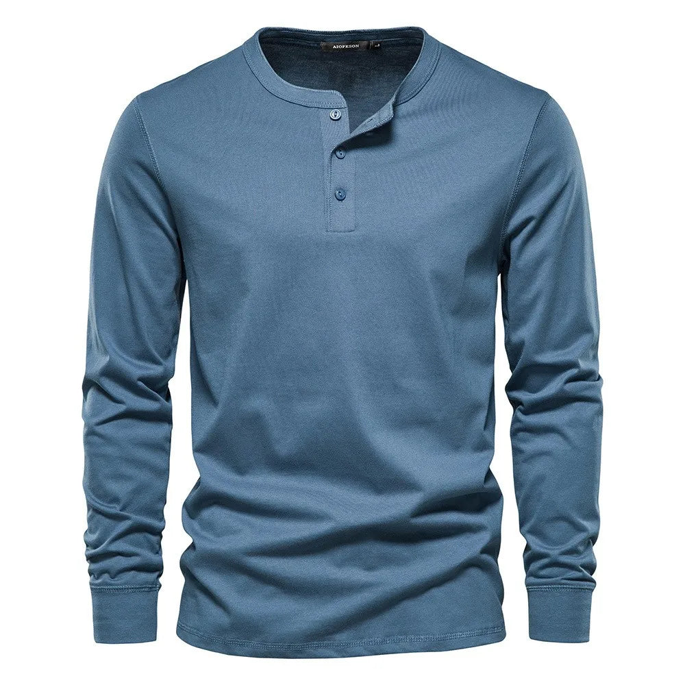 MAISON VALÉRIE | Chemise bouton longue pour homme