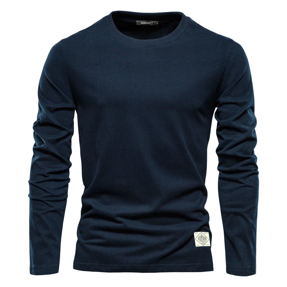 MAISON VALÉRIE | T-shirt élégant à manches longues pour hommes