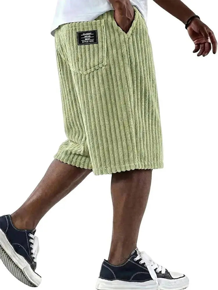 MAISON VALÉRIE | Shorts texturés pour hommes