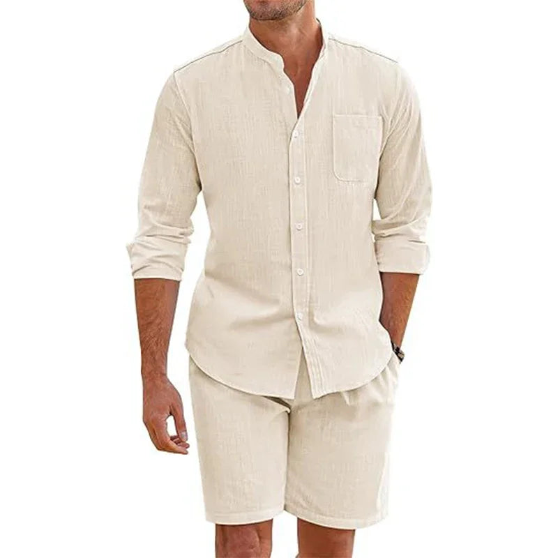 MAISON VALÉRIE | Ensemble d'été classique pour hommes
