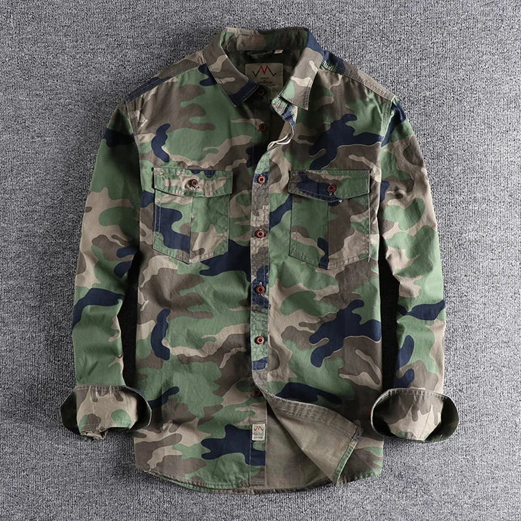 MAISON VALÉRIE | Veste camo pour hommes