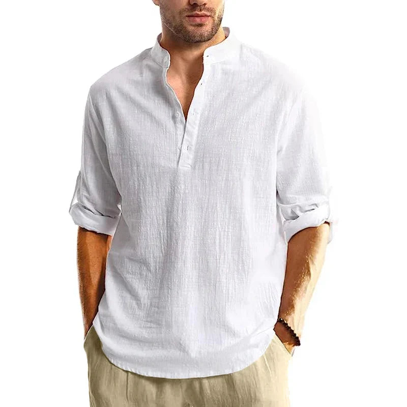 MAISON VALÉRIE | Chemise d'été en lin pour homme