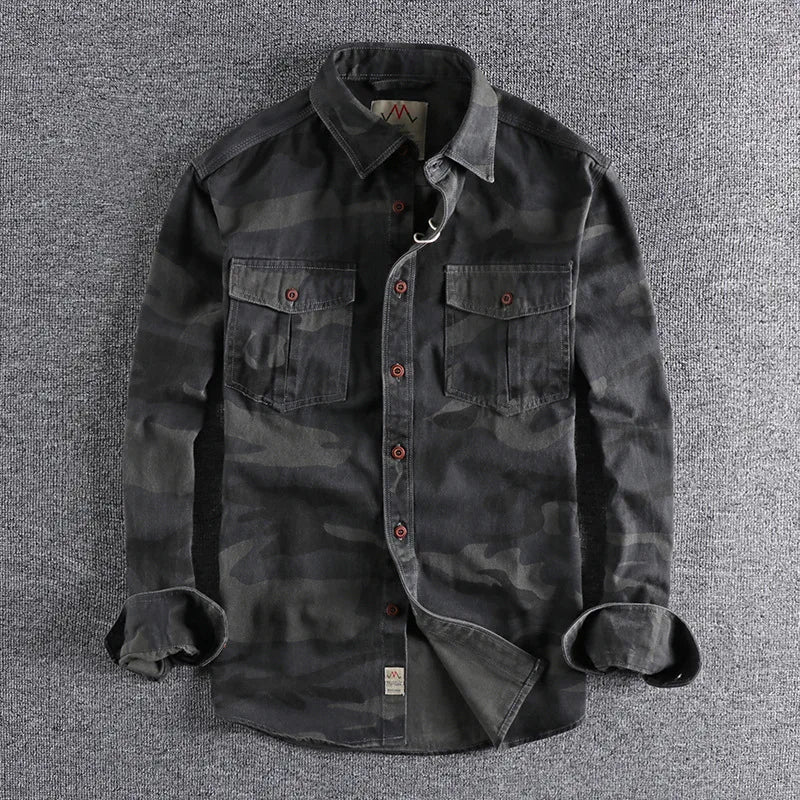 MAISON VALÉRIE | Veste camo pour hommes