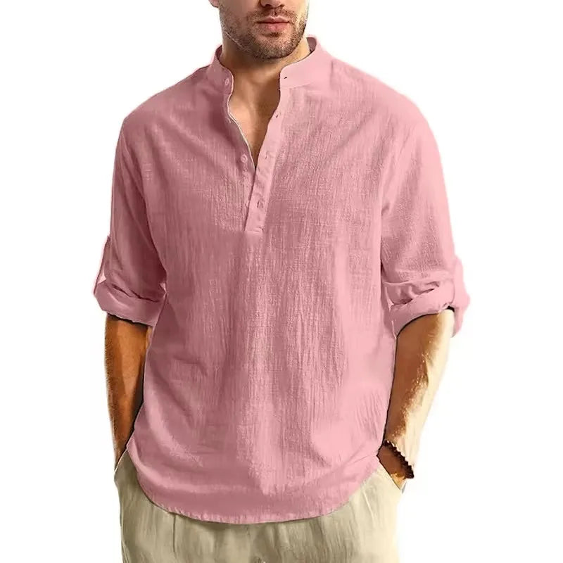 MAISON VALÉRIE | Chemise d'été en lin pour homme