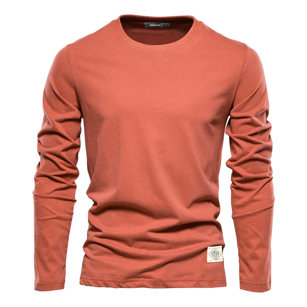 MAISON VALÉRIE | T-shirt élégant à manches longues pour hommes