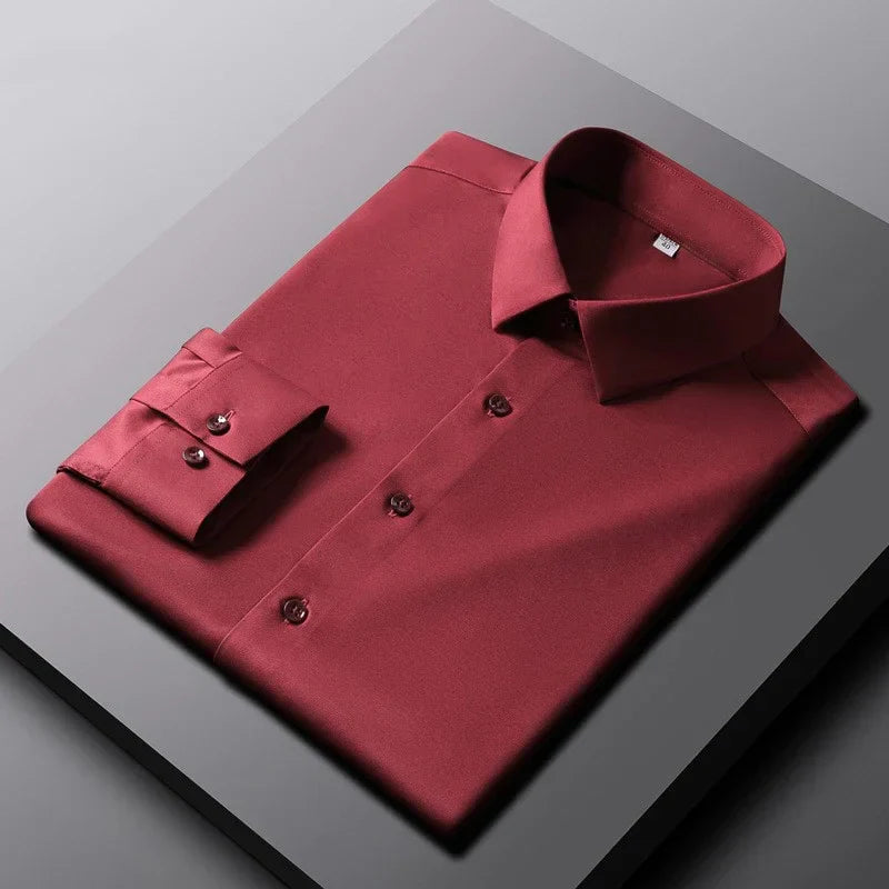 MAISON VALÉRIE | Chemise formelle à manches longues pour hommes