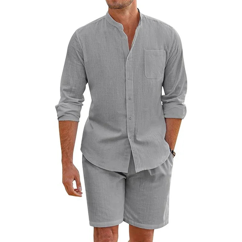MAISON VALÉRIE | Ensemble d'été classique pour hommes