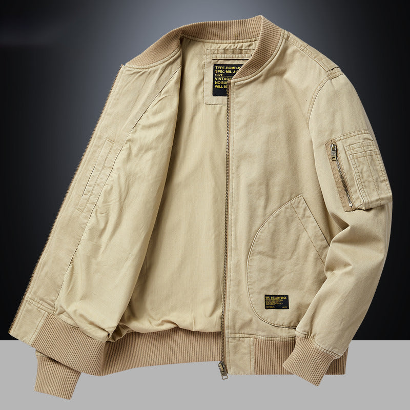 MAISON VALÉRIE | Blouson bomber à finitions côtelées pour homme