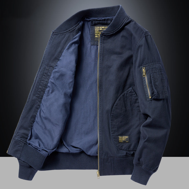 MAISON VALÉRIE | Blouson bomber à finitions côtelées pour homme