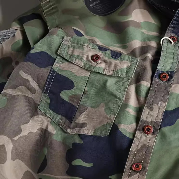 MAISON VALÉRIE | Veste camo pour hommes