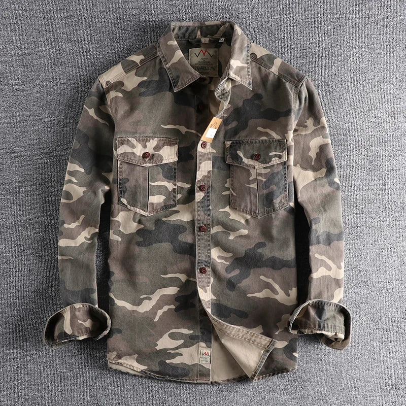 MAISON VALÉRIE | Veste camo pour hommes