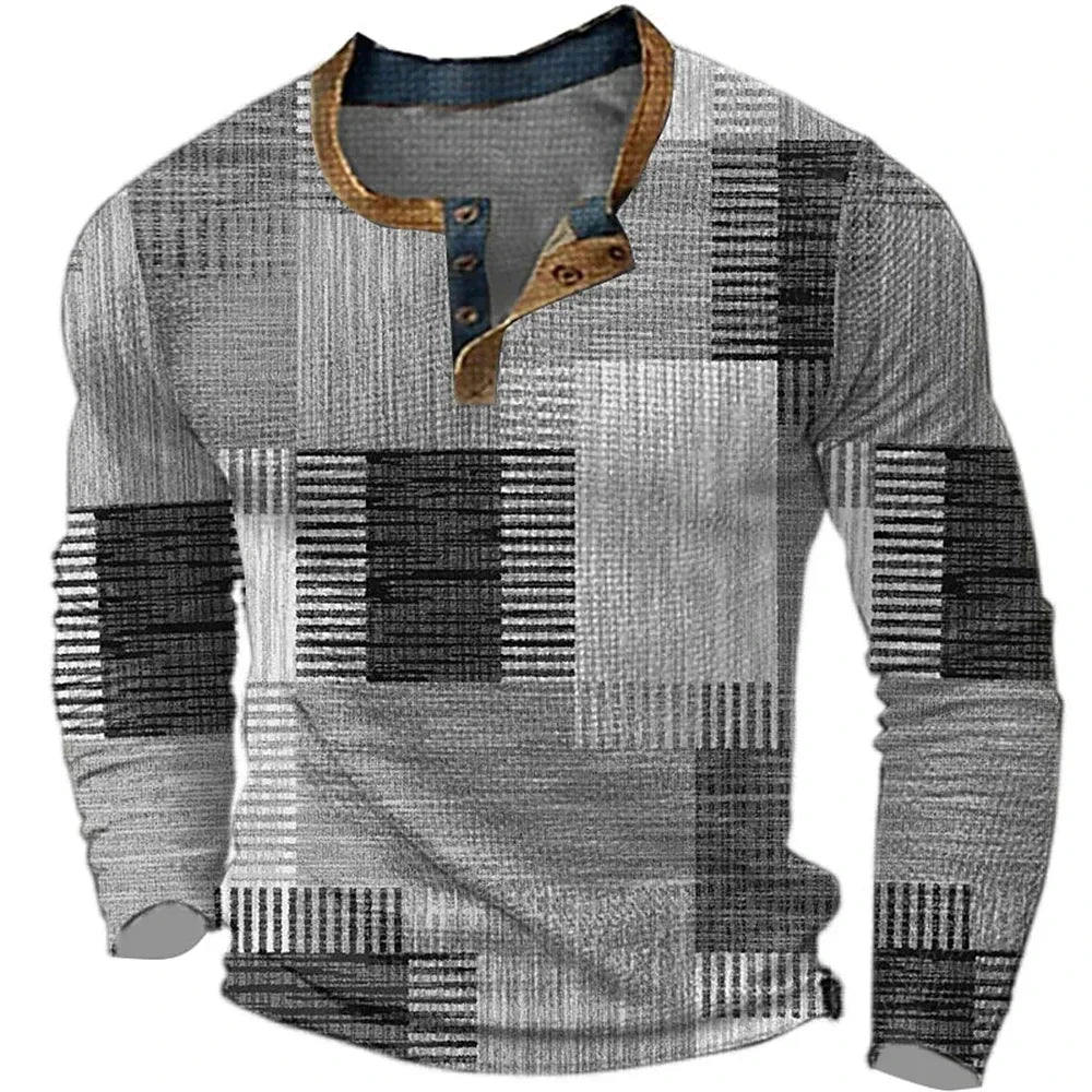 MAISON VALÉRIE | Chemise patchwork pour hommes