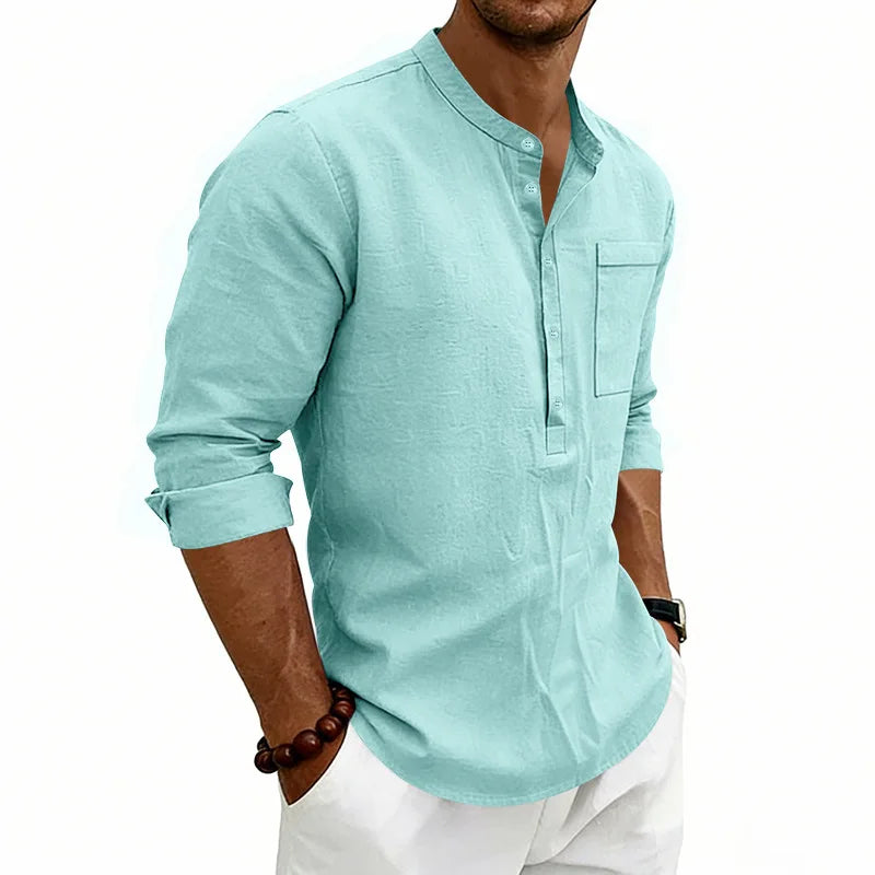 MAISON VALÉRIE | Chemise d'été classique pour hommes